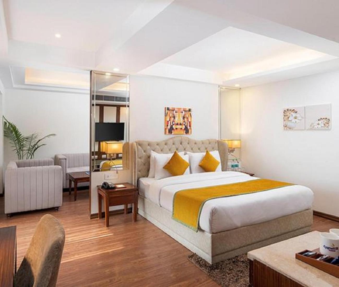 Hotel Linda Suites Near International Airport By La Casa New Delhi Exterior foto